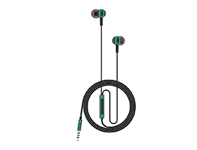 Infinix EARPHONES XH02 - 3.5 STEREO EARPHONES ,With Mic - Black