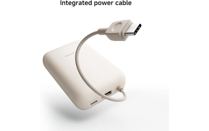 Xiaomi Power Bank 10000mAh (Integrated Cable) Tan
