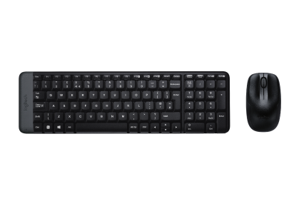LOGITECH Mk220 Wireless Combo Keyboard & Mouse DPI 1000 - Ara (101) - INTNL