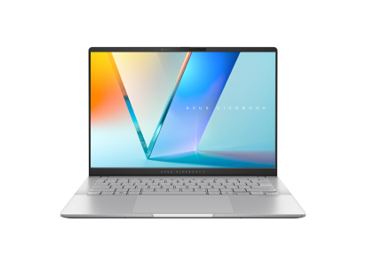 ASUS Vivobook S 14 OLED R9-8945HS - LPDDR5X 16GB/512GB SSD - AMD XDNA? NPU up to 16TOPS - 14-inch (1920 x 1200) 16:9 - WIN - Cool Silver - M5406UA-QD055W