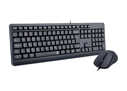 Redragon BS-7092 Wired keyboard & Mouse Combo - BS-7092 - Black