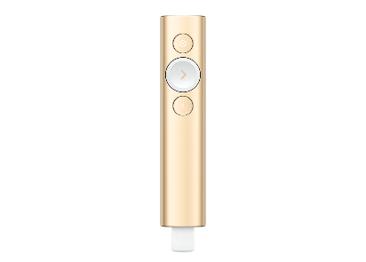LOGITECH Spotlight Bluetooth Presentation Remote - GOLD
