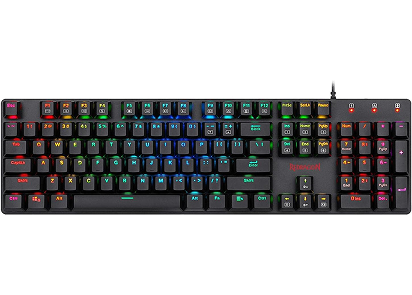 Redragon Keyboard K589 RGB - Black