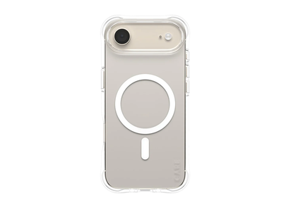 CARE by PanzerGlass Fashionable Case Samba Transparent w. White MagSafe iPhone 2025 6.6" 17 Air