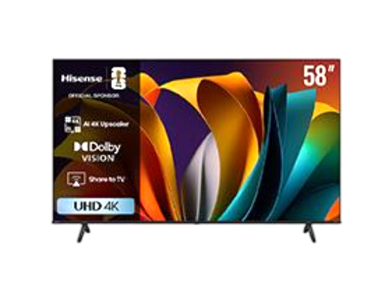 Hisense Smart TV 58-Inch 4K UHD Dolby - 58A6N